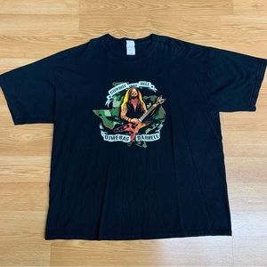 Cowboy From Hell Dimebag Darrell 1966-2004 Memorial T-Shirt Men's Size 2XL